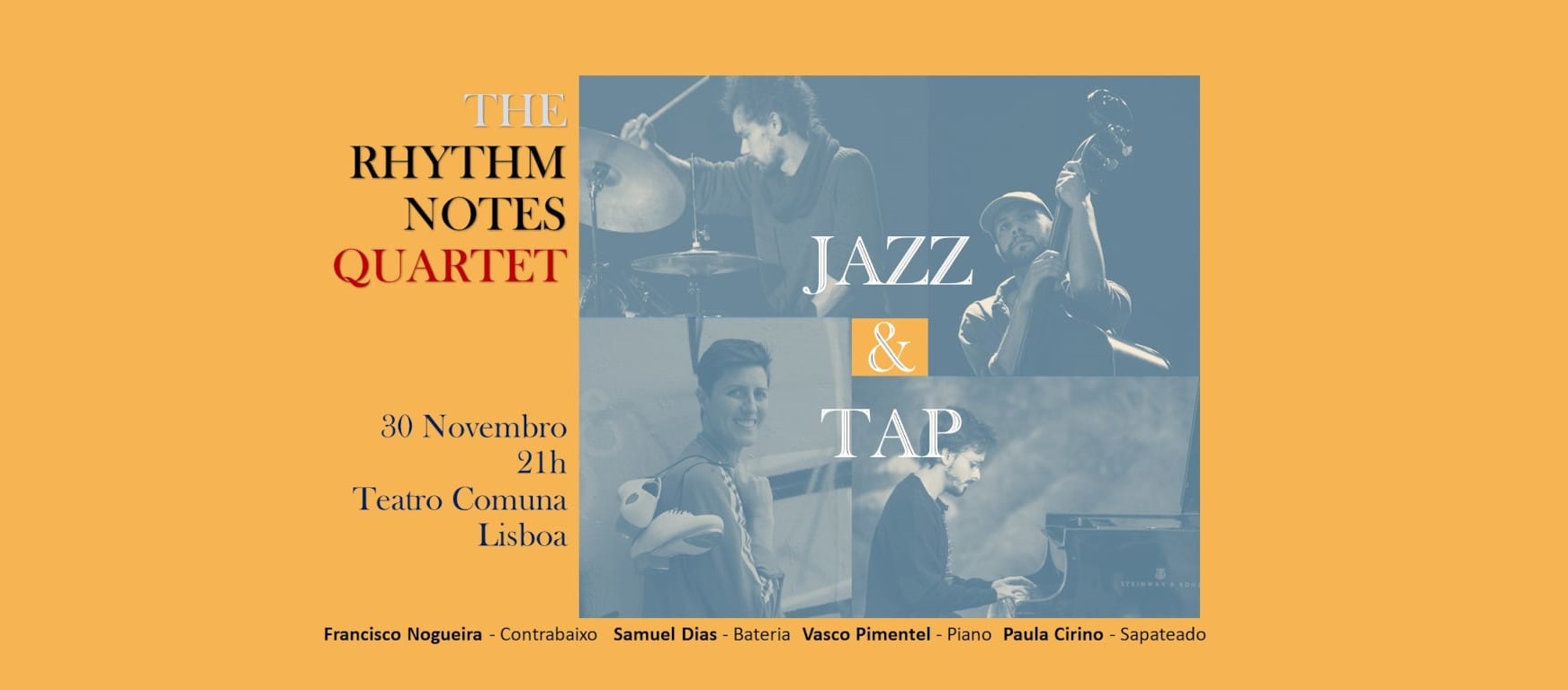 RHYTHM NOTES QUARTET - BANNER