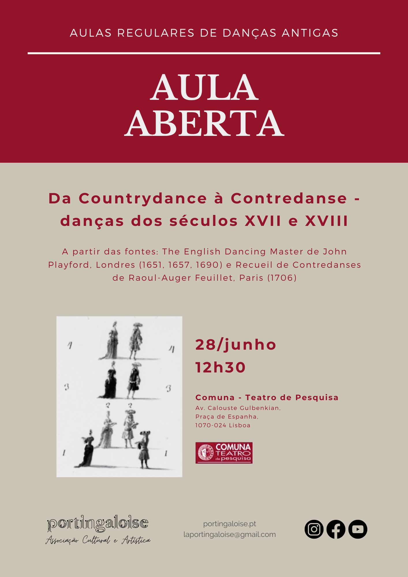 Cartaz digital_Aula Aberta Lx-Portingaloise