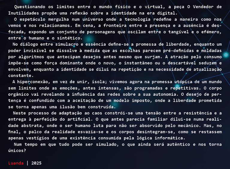 Sinopse – O Vendedor de Inutilidades Sinopse - O Vendedor de Inutilidades