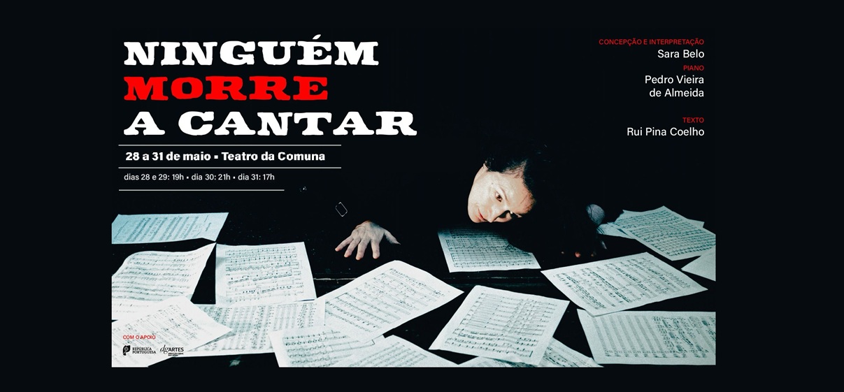 Cartaz – Ninguem Morre a Cantar Cartaz - Ninguem Morre a Cantar